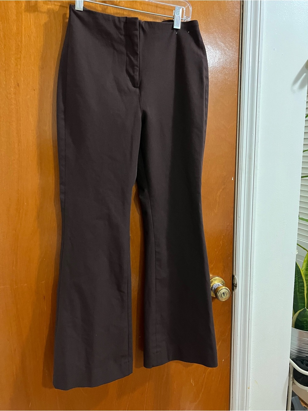 Abercrombie & Fitch Chocolate Brown Boot-Cut Pants
